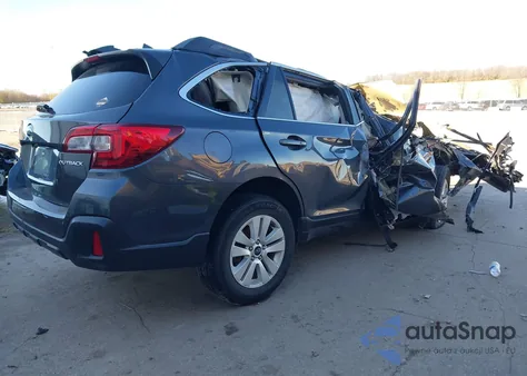 2018 Subaru Outback 2.5I Premium из США, поврежденный, VIN 4S4BSAFC6J3253491